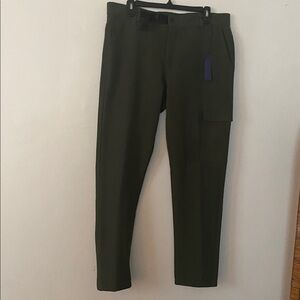 New Nomad by Craft+Flow Cargo Rip Stop green Slim Fit Pants Size 34 34x30